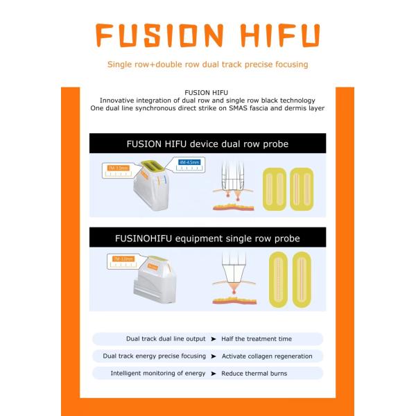 Ultrasounds Facial Lifting Skin Tightening Wrinkle Removal 12D Hifu Machine