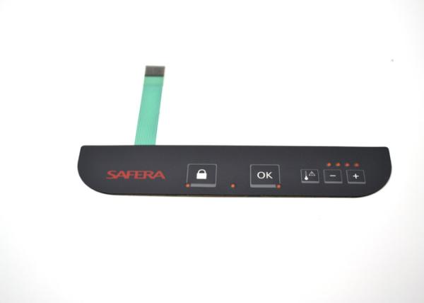 Cheap LED Button Membrane Touch Switch With Metal Dome For Controller System for sale