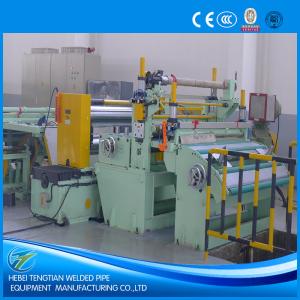 China Metal Slitting Machine 220V Customized Steel Coil Slitting Machine on sale