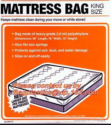 Cheap Mattress bags,Chair cover, sofa cover, dust cover, dust sheet, dust bags, mattress storage bags, disposable bags, LDPE M for sale