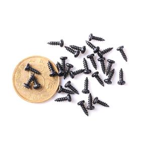 Stainless Steel Tapping Micro Screw Black M0.6-M3 Torx Pan Head Screw Machine Titanium Screw