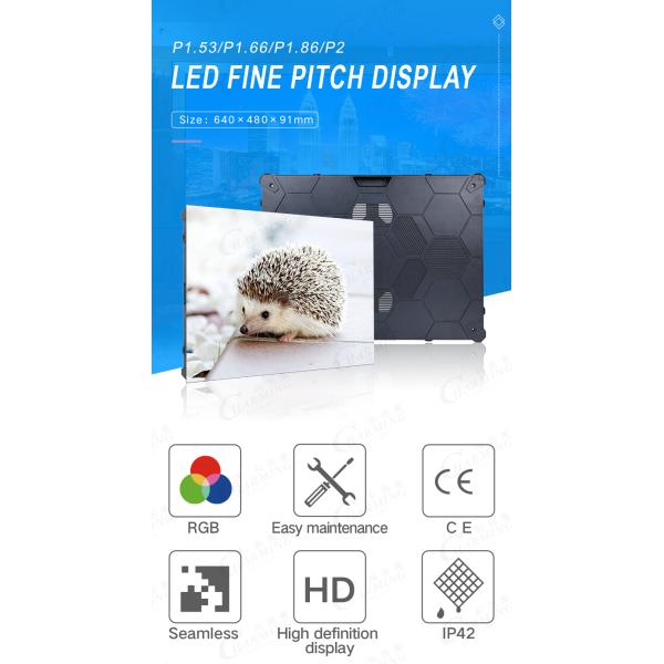 Indoor Tv 4k Pixel P2 LED Video Wall Display Novastar Running System LED Screen Module