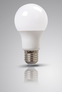 LED A60 6w E27 dimmable plastic cover aluminum IC Modern decorating indoor bedroom energy saving Intelligent choice lamp