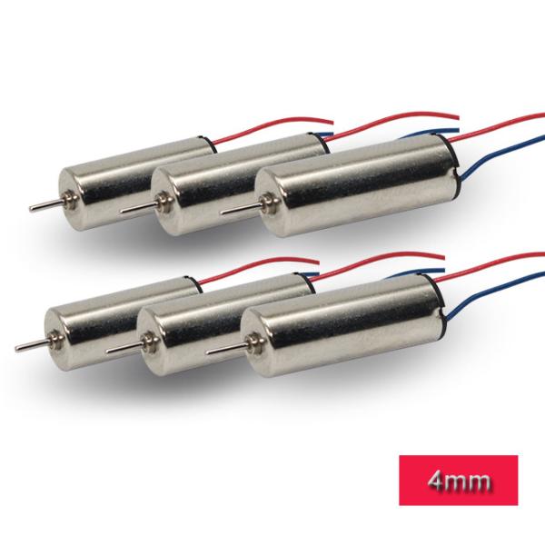 1.5v Mini DC Motor / 4mm Diameter Coreless DC Motor For Security Products