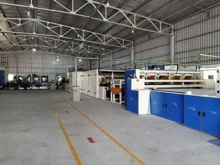 Cheap Polyester Low Melt Fibers Thermal Bonding Machine Soft Cap Wadding Machine Production Line for sale