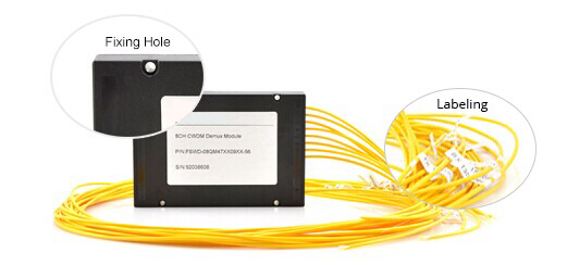 4 Channels DWDM Dual Fiber OADM East-Or-West Box Module LC/UPC
