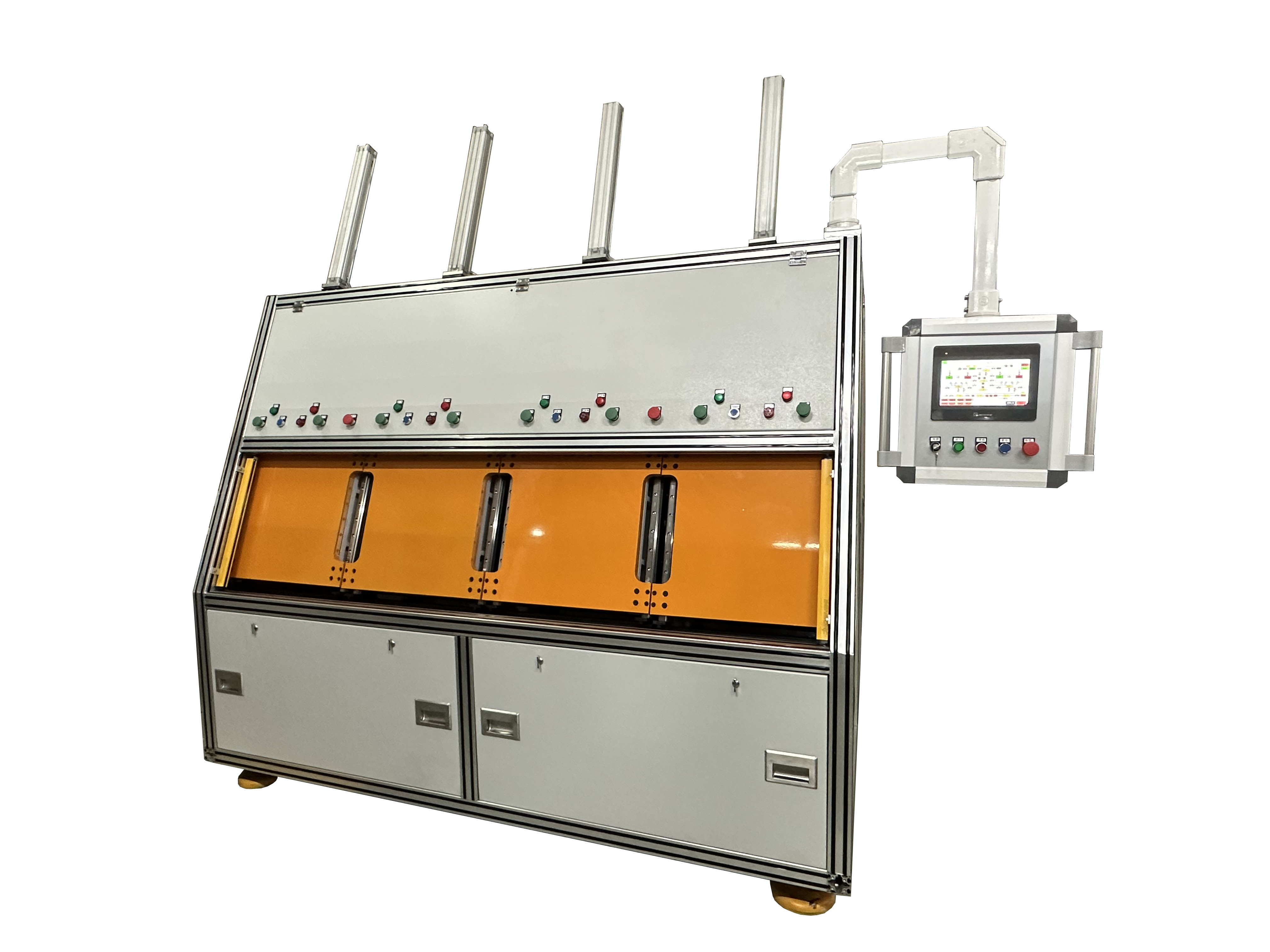 Automobile Air Conditioning Compressor Four Chambers Hydrogen And Nitrogen Leak Detection System