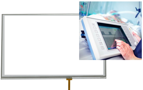 11.6 inch LCD Touch Panel , LCD Touchscreen Single Touch 3H Hardness
