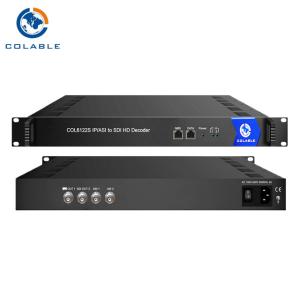 Best IP To SDI Converter Integrated Receiver Decoder Asi To Sdi Decoder 2 IP Input And 1 IP Output wholesale