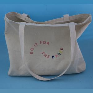 Best Organic Fabric Shopping Tote Bag Wear Resistant Screen Printing For Protector wholesale