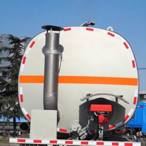 Insulated Aluminum Pneumatic Fuel Tanker Trailer For Sale
