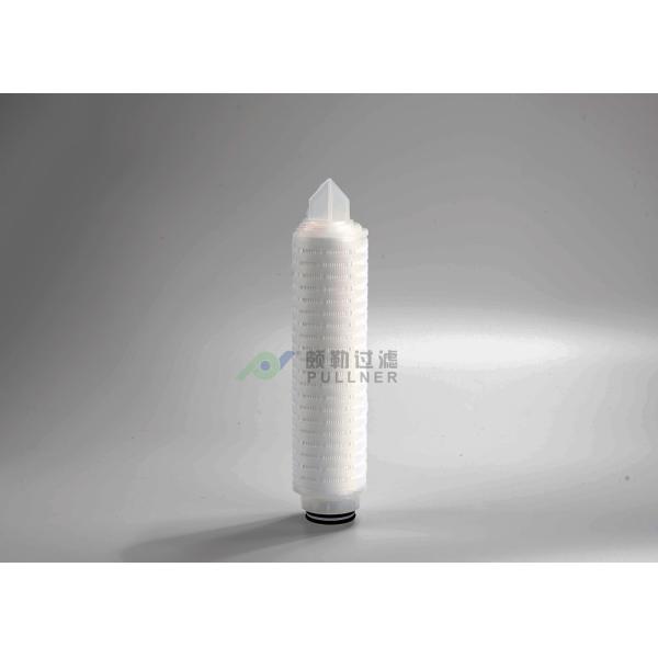 2.7" OD 60μM Pleated Polypropylene Water Filter Cartridge