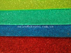 China 2mm Colorful Glitter EVA Foam Sheet for Kids Craft with Any Sizes Ethylene Vinyl Acetate Sheet on sale