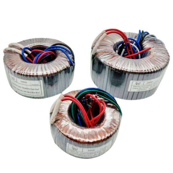 Efficient Compact 300VA Toroidal Power Transformer For Power Conversion