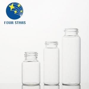 China Tiny Medical Glass Vials Borosilicate 6ml 10ml Glass Vials Liquid Collection on sale