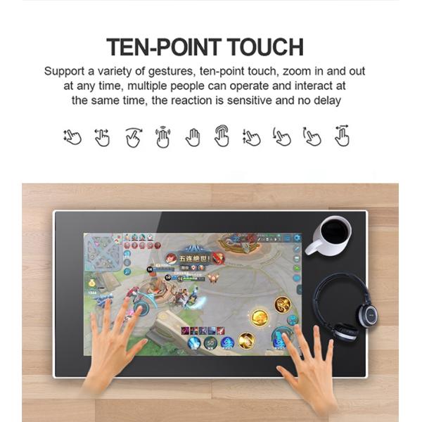 Smart Multi Touch Screen Table Windows System Digital Kiosk LCD TV Table