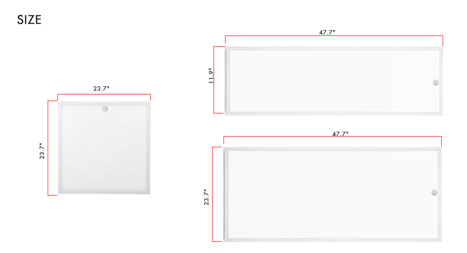 Square 72w Led Panel Light Colour Changing Led Ceiling Panels