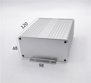 Best 98*48*120mm Extruded Aluminum Enclosure With Flange End Plate wholesale