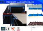5 Ribs Covered 1000mm PU Sandwich Panel Production Line With Double-Belt