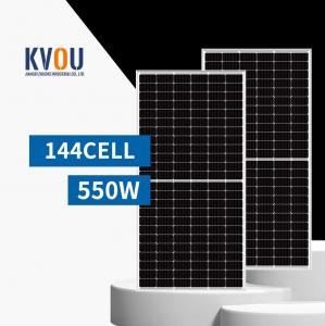 China High Flexible Monocrystalline Silicon Solar Panel Energy System 550w on sale
