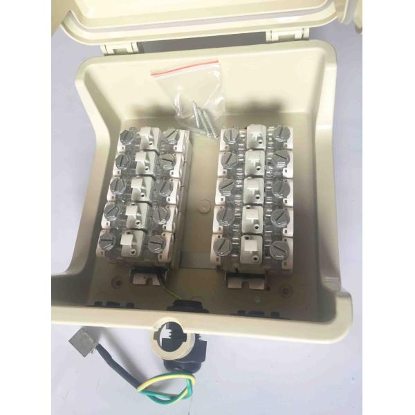 10 Pairs Subscriber Terminal Block STB Drop Wire Distribution Box With Protection