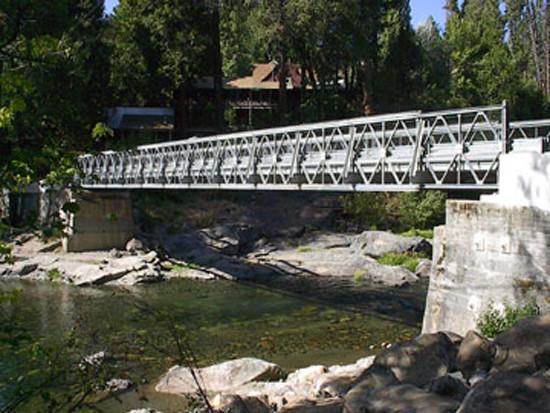 Cheap Portable Bailey Bridge Heavy Load Capacity , Strong Structure Rigidity for sale