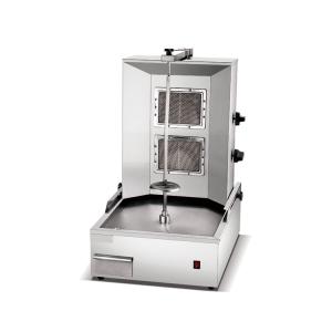 Hotel Restaurant Cooking Equipment Gas Chicken Shawarma Making Machine