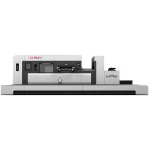 380V 220V Lead Edge Feeding Flatbed Die Cutting Machine With Stripping