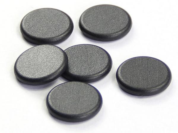 Cheap Blank Or Black13.56 Mhz RFID Tags , 125khz PVC Rfid Tags For Access Control for sale
