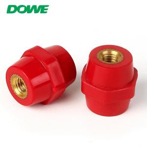 Best BMC Polyester Standoff Insulators For Busbar Red Hexagonal wholesale