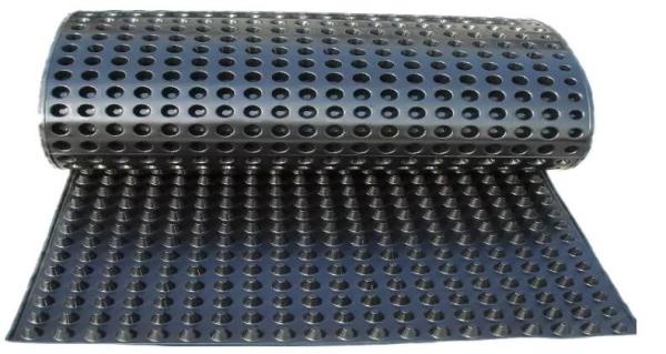HDPE 3D Geocomposite Drain , Composite Drainage Board Extrusion Machine