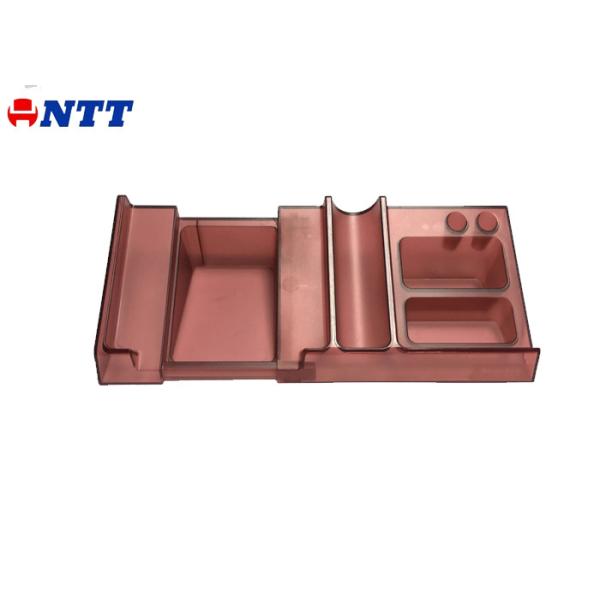 R - PET Plastic Injection Molding Cold Runner Color Plastic Desk Organizer
