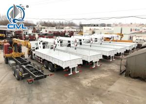 Best CIVL Howo 4x2 Truck Mounted Crane 10 Tons Telescopic Boom Crane wholesale