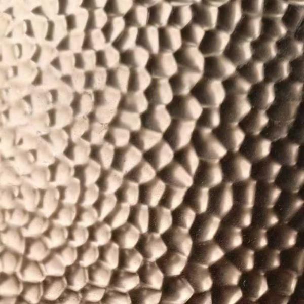 Cheap SUS304 Ripple Effect Mirror Sheet 201 304  Stainless Steel Honeycomb Panel  0.5*1220*3000mm for sale