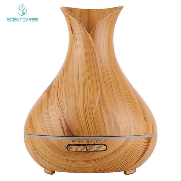 Cheap Ultrasonic Mist 400ml Wood Aromatherapy Diffuser for sale