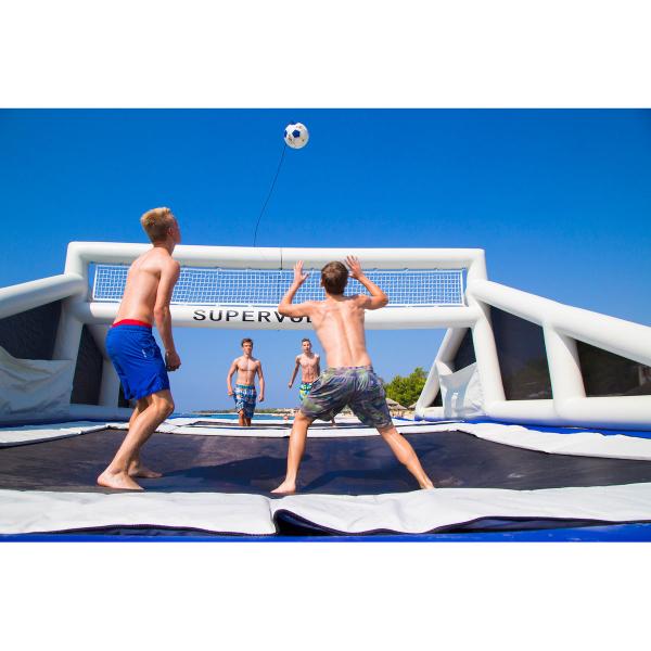 0.9 mm PVC Tarpaulin Inflatable Water Game / Inflatable Volleyball Game