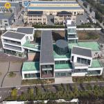 China Commercial Steel Structure Buildings Metal Sheds Prefabricated Steel Reception Room for sale