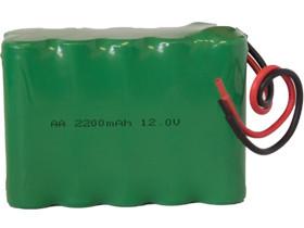 Best NiMH AA 12V 2.2Ah Battery Pack with Flying Leads wholesale