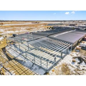 Durable Prefabricated Multi Storey Building Structural Steel Construction