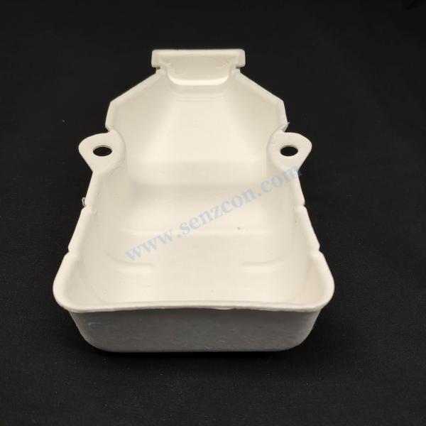 Factory customizes Japanese-style pulp molding packaging for milk, which is eco-friendly, sterile, food-grade, moisture-proof and drop-resistant.