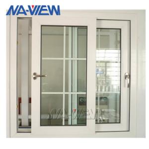 Aluminum Alloy Sliding French Windows Side Sliding Windows With Grids