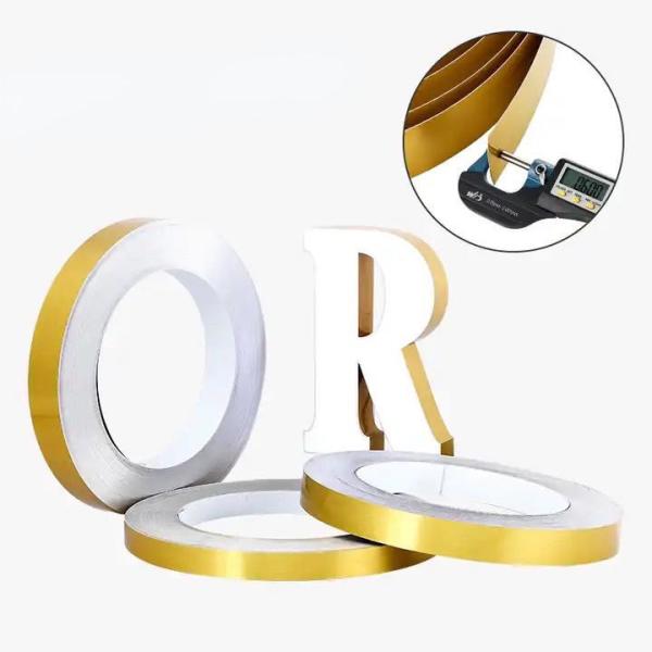 Cheap 4cm Trimless Channel Letter Coil Flat Punching Channel Letter Coil for sale