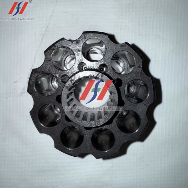 JMF43 Piston Pump Cylinder Body, Excavator Hydraulic Pump Swing Motor Spare Parts