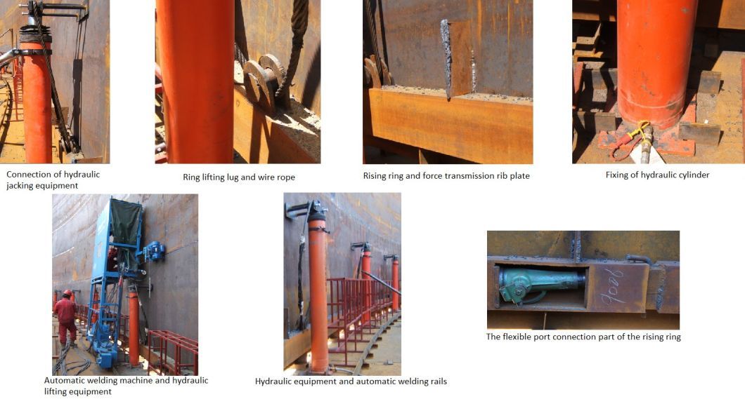 Advanced Hydraulic Jacking System Tank Lifting Device for Tank