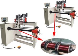 Best PLC Control System Transformer Coil Winding Machine For Handling Three Same Coil wholesale