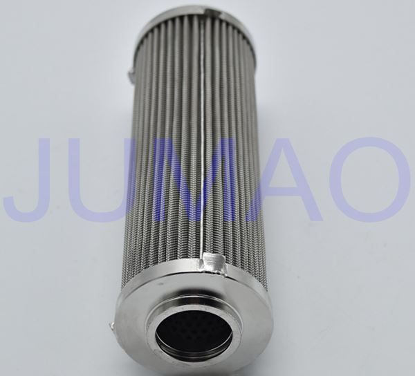 High Precision Pleated Filter Element , 316L Stainless Steel Sintered Filter Cartridge