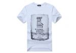 Casual Polyester Men's T Shirts Printing Round Neck , Womens Tee Shirts Blank