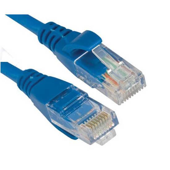 Cheap Indoor Copper Patch Cables , Utp Cat5e Patch Cable Snagless Boot Patch Cord for sale