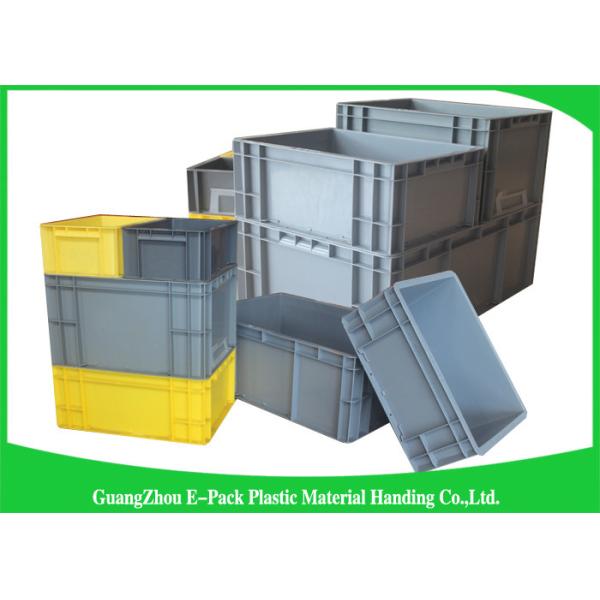 65 Litre Industrial Euro Stacking Containers Heavy Duty Foldable Transport Space Saving
