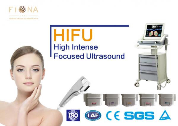 Cheap Face Lift HIFU Beauty Machine Minimally Invasive 430 * 430 * 1100mm CE Certification for sale
